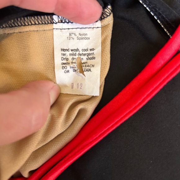 VINTAGE 1970s One Piece Swimsuit - Picture 4 of 4